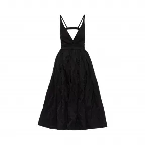 普拉达/Prada 深V礼服裙 P3D35-1FL6-F0002