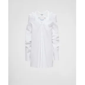 普拉达/Prada 府绸迷你连衣裙 P3J21-1XV2-F0009