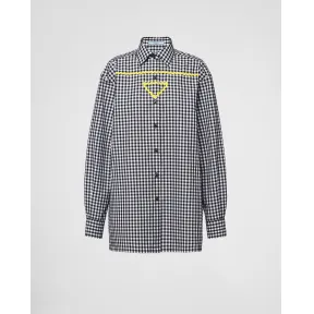普拉达/Prada 方格纹衬衫 P448G-129G-F0C5Z