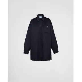 普拉达/Prada 单排扣安哥拉羊毛卡班夹克 P618PZ-03H-F0008