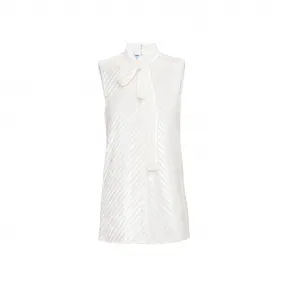 普拉达/Prada 丝质天鹅绒上衣 P927H-1WUA-F0009