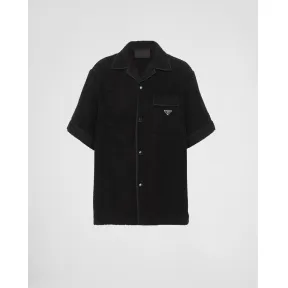 普拉达/Prada 棉质保龄球衫 SC559-1ZR3-F0002-S-212