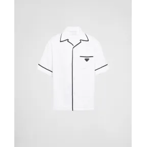 普拉达/Prada 棉质保龄球衫 SC559-1ZR3-F0009-S-212