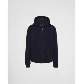 普拉达/Prada 羊毛混纺拉链式帽衫 SGB838-1Y5T-F0008