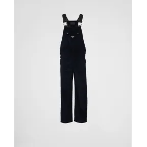 普拉达/Prada 灯芯绒背带裤 SPH224-1RL7-F0SVF