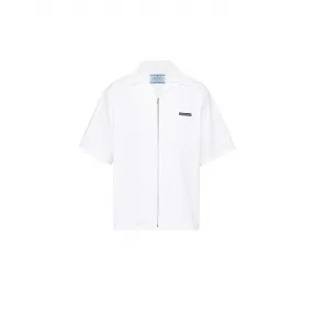 普拉达/Prada 弹力棉质保龄球衫 UCS404-F62-F0009-S-212