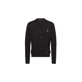 普拉达/Prada 精纺羊毛开衫 UMG091-1ZLE-F0002-S-212