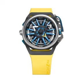 MAZZUCATO手表 RIM系列机械石英双面反转手表男 浅月黄RIM 06-YL654