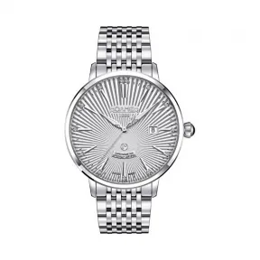 罗马表/Roamer 信心经典天文台III系列 全实心不锈钢表壳 瑞士全自动机械机芯 103600-41-19-10