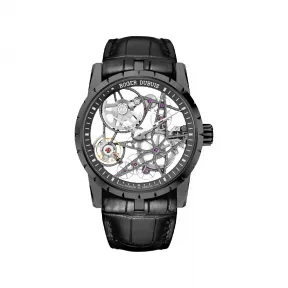 罗杰杜彼/RogerDubuis EXCALIBUR王者系列 Black DLC Titanium 42MM RDDBEX0473