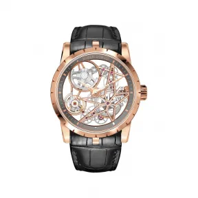 罗杰杜彼/RogerDubuis 王者系列 玫瑰金表壳 42MM 男表 RDDBEX0698