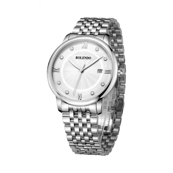 罗兰度/Rolendo 睿雅系列 7 MM 	40mm 石英机芯 RG8010.WWW