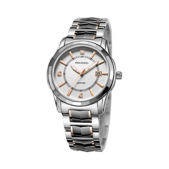 罗兰度/Rolendo 睿雅系列  	41mm 石英机芯 RG8013.WRW