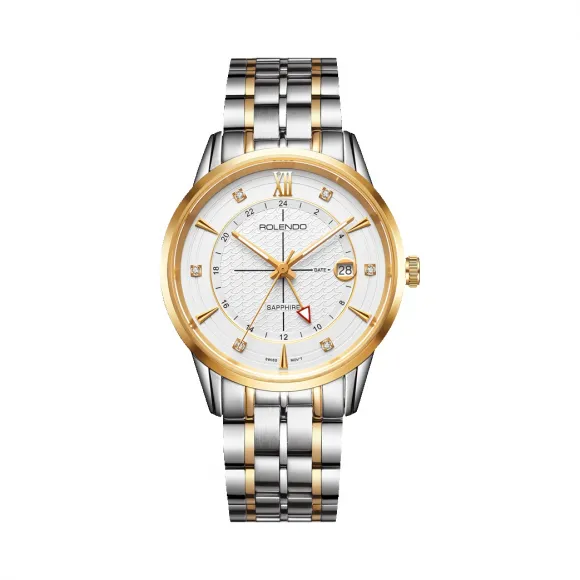 罗兰度/Rolendo 睿雅系列  	40mm 石英机芯 RG8030.GGW