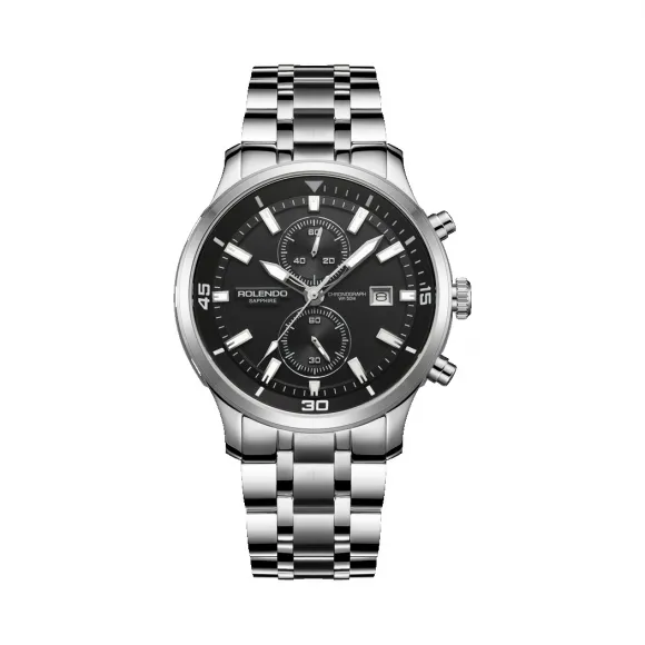 罗兰度/Rolendo 睿达系列  	42毫米 石英机芯 RG8035.WWB