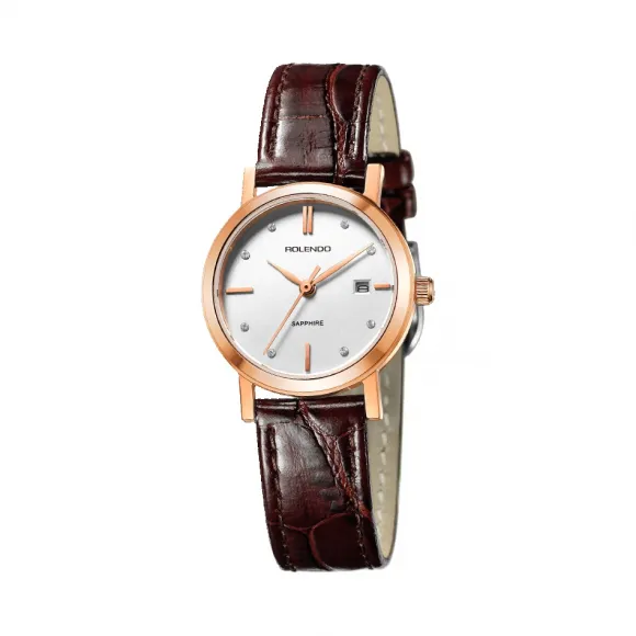 罗兰度/Rolendo 睿雅系列  	26mm 石英机芯 RL8025.RCW
