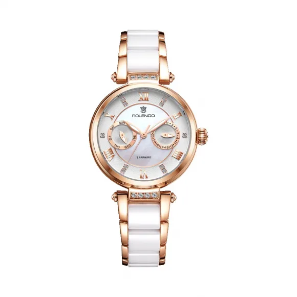 罗兰度/Rolendo 睿姿系列  	32毫米 石英机芯 RL8034.RRW