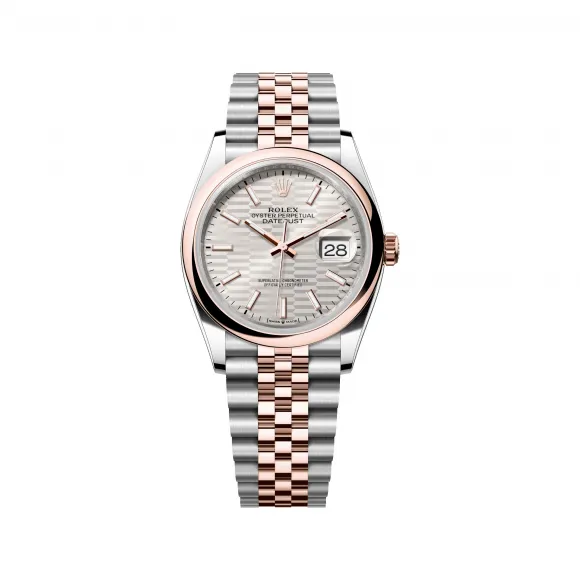 劳力士/Rolex 日志型 36 永恒玫瑰金钢（蚝式钢与18ct永恒玫瑰金的组合） 自动机械机芯 36毫米 中性表 M126201-0033