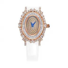 罗米/Ronald Mille  31mm*36mm 瑞士石英机芯 女表 R6206A2-1