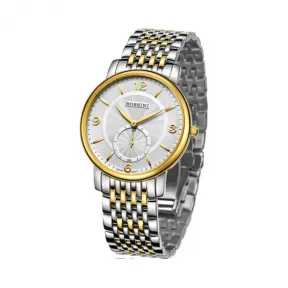 罗西尼/Rossini 雅尊商务系列 38毫米 不锈钢，镀金色 自动机械 男表 SR6461T01D