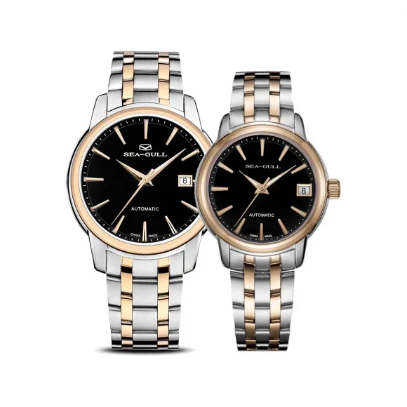 海鸥/Seagull 女士/情侣系列 33mm 精钢 自动机械机芯 情侣表 217.421-L