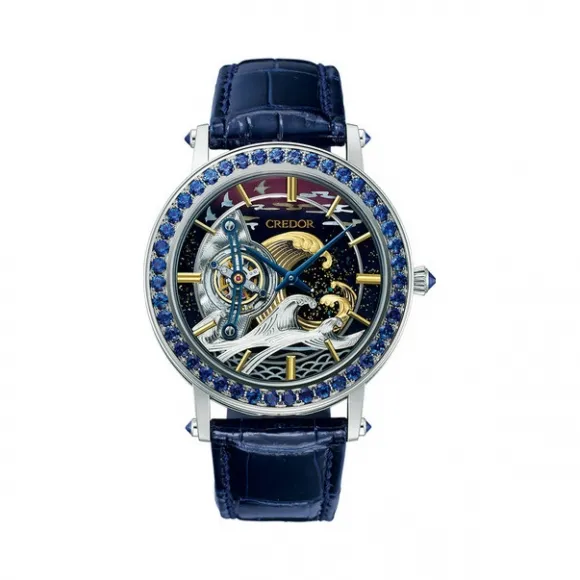 精工/Seiko 贵朵系列 铂金 手动机械机芯 男表 GBCC999