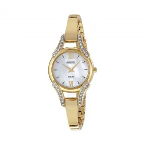 精工/Seiko Solar系列 金色精钢 女表 SUP216