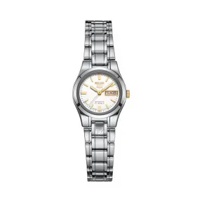 精工/Seiko 5系列 不锈钢 自动机械机芯 女表 SYMH17J1