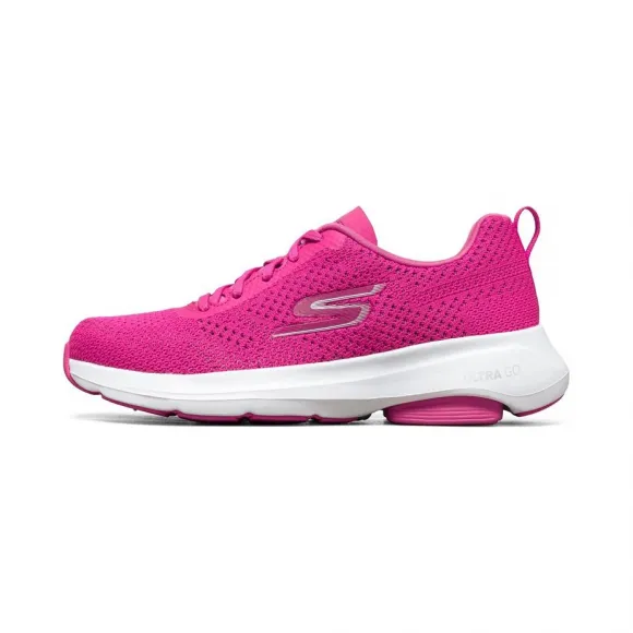 斯凯奇/Skechers 桃红色 GO RUN VIZ TECH 女子跑步鞋 16000-HPK