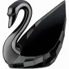 施华洛世奇/Swarovski 摆件 Soulmates - 天鹅, Black 1098643