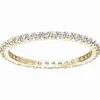 施华洛世奇/Swarovski 戒指 Vittore 戒指, 白色, 镀金色 5028972