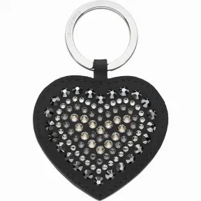 施华洛世奇/Swarovski 钥匙扣 Betty Deluxe Black Heart 钥匙扣 5080943