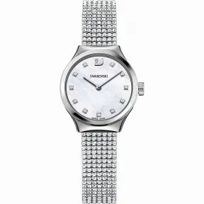 施华洛世奇/Swarovski 手表 Dreamy 腕表, 网布表带, 白色, 银色 5200032