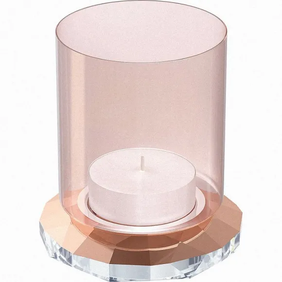 施华洛世奇/Swarovski 烛台 Allure烛台, 玫瑰金色 5235861