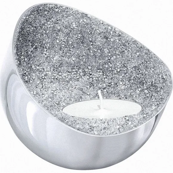 施华洛世奇/Swarovski 烛台 Minera烛台, 银色 5265143