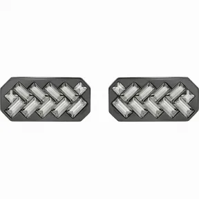 施华洛世奇/Swarovski 袖扣 Govern 袖扣, 灰色, 混搭多种镀层 5269310