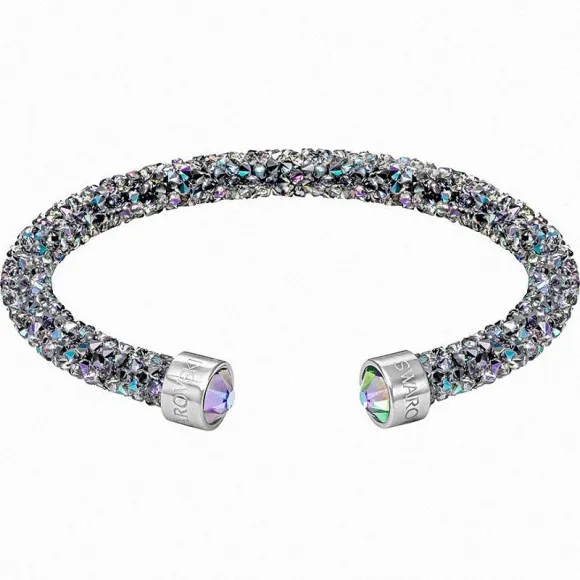 施华洛世奇/Swarovski 手镯 Crystaldust 阔手镯, 彩色设计, 不锈钢 5273639