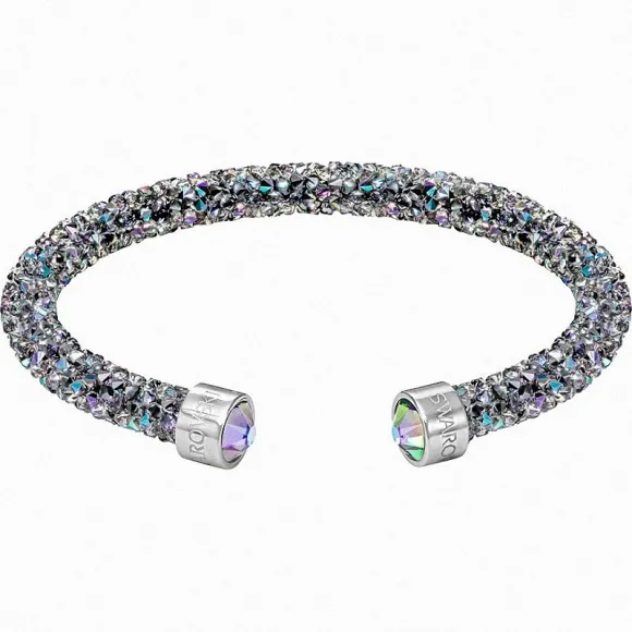施华洛世奇/Swarovski 手镯 Crystaldust 阔手镯, 彩色设计, 不锈钢 5292445