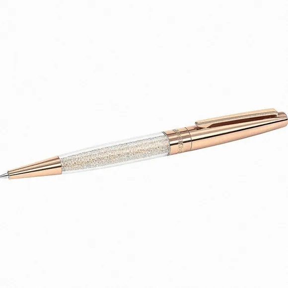 施华洛世奇/Swarovski Crystalline Stardust 圆珠笔, 镀玫瑰金色 5296363