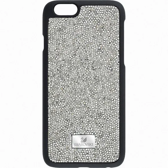 施华洛世奇/Swarovski 手机壳 Glam Rock 智能手机防震保护套, iPhone6/6s, 灰色 5300262