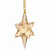 施华洛世奇/Swarovski 挂饰 星星挂饰, 金色, 大 5301220