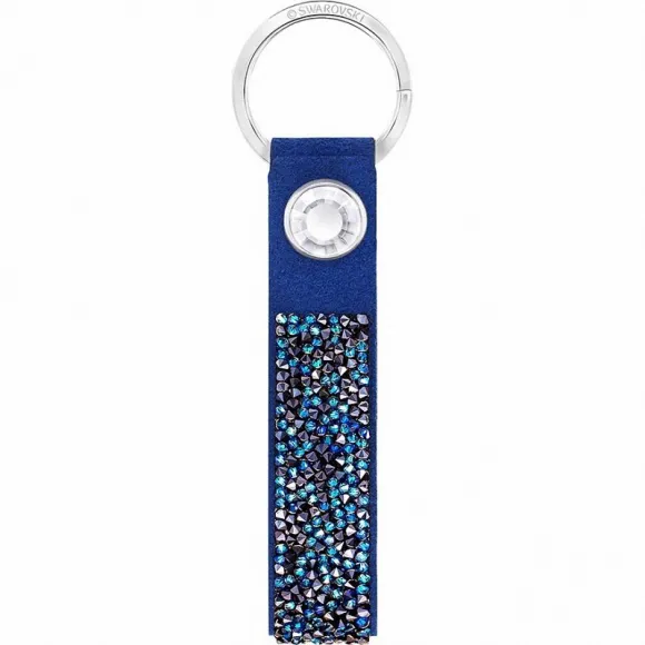 施华洛世奇/Swarovski 钥匙扣 Glam Rock 钥匙扣, 蓝色, 不锈钢 5352913