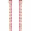 施华洛世奇/Swarovski 耳饰 Fit 穿孔耳环, 粉红色, 镀玫瑰金色 5385599