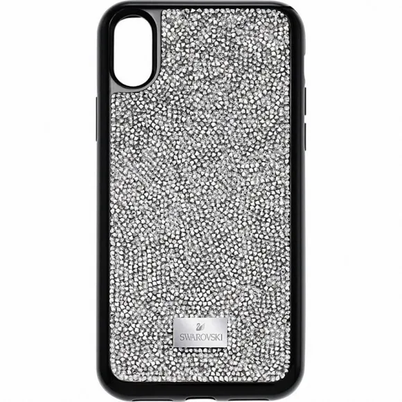 施华洛世奇/Swarovski Glam Rock 智能手机防震保护套, iPhone® X/XS, 灰色 5392053