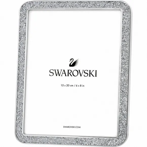 施华洛世奇/Swarovski 相框 Minera Picture Frame, Large, Silver tone 5408