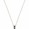 施华洛世奇/Swarovski Alto 链坠, 灰色, 镀玫瑰金色调 5427127