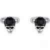 施华洛世奇/Swarovski 袖扣 Taddeo 袖扣, 黑色, 镀钯色 5427147