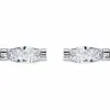 施华洛世奇/Swarovski Crystaldust 袖扣, 白色, 不锈钢 5429896