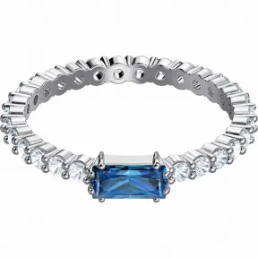 施华洛世奇/Swarovski 戒指 Vittore 戒指, 彩色设计, 镀白金色 5448896