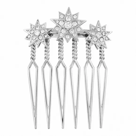 施华洛世奇/Swarovski Penélope Cruz Moonsun 限量发行产品 发抓, 白色, 镀白金色 5490107